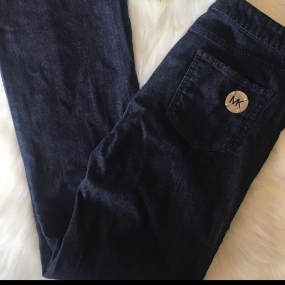 MICHAEL KORS -- Dark Denim Bootcut Jeans
